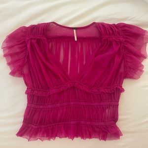 Free People Making Me Smile Top